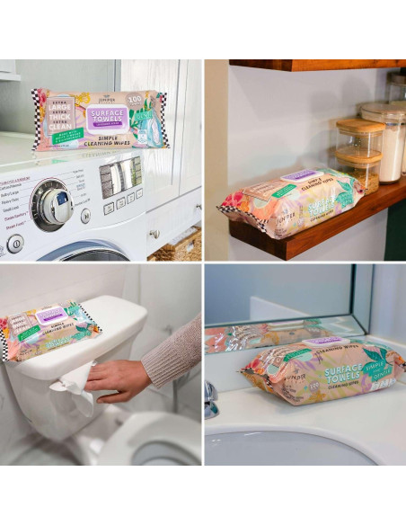 Toallitas de Limpieza Multiusos Juniper Clean 100 Unidades