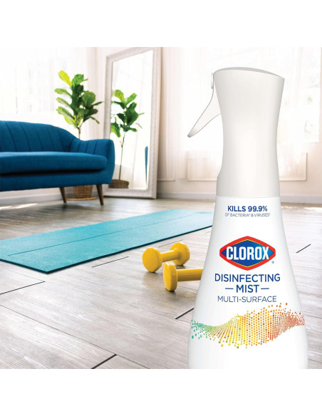Clorox Mist Desinfectante 3 en 1 Limón y Flor de Naranja 0.47 L
