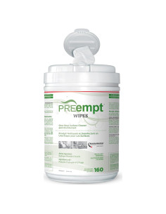 Toallitas Desinfectantes Preempt 160 Unidades Grado Hospitalario