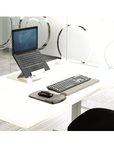 Soporte de Muñeca de Gel Fellowes 91741 - Grafito Ergonómico 2