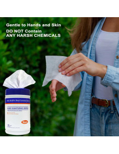 Toallitas Desinfectantes SIPA 100 Unidades - Suaves y Frescas 2