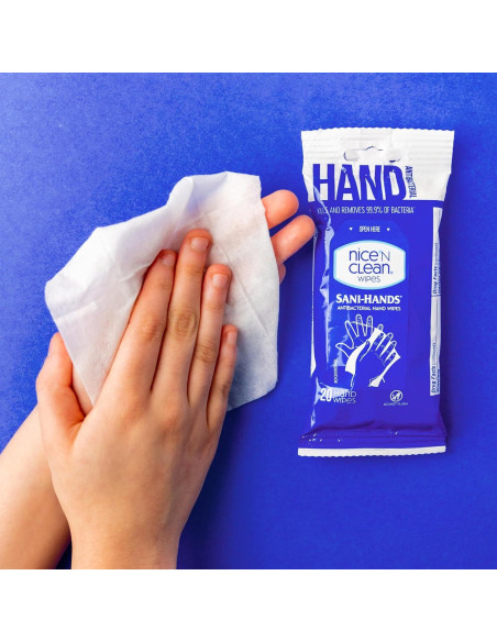 Toallitas Húmedas Antibacteriales Nice 'N Clean 400 Unidades