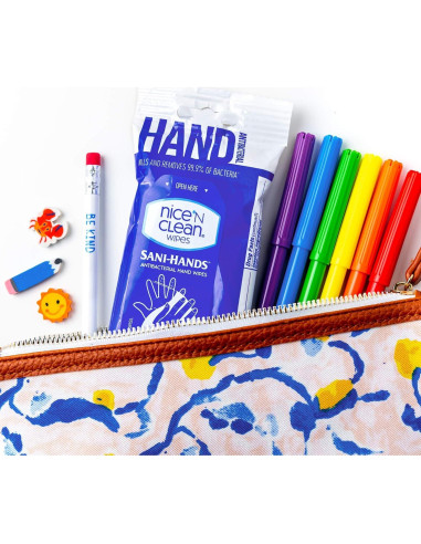 Toallitas Húmedas Antibacteriales Nice 'N Clean 400 Unidades