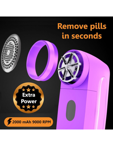 Afeitadora de Tela Pionix FB1618 Recargable 2000mAh