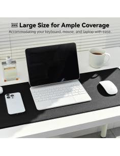 Alfombrilla de Ratón Grande Reniteco 80x30cm Antideslizante 2