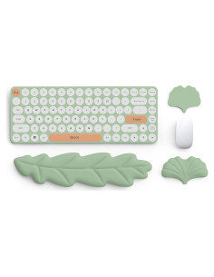 Juego de Almohadillas Ergonómicas Lauspuck en Forma de Hoja
