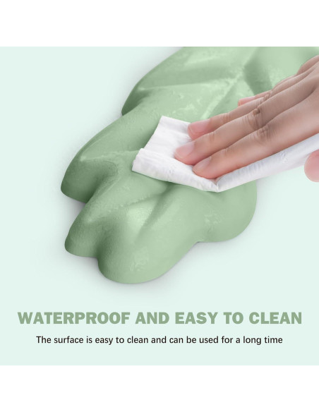 Juego de Almohadillas Ergonómicas Lauspuck en Forma de Hoja