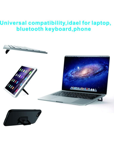 Soporte de Laptop Ergonómico Plegable BenJue Negro 10-17"