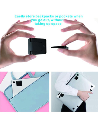 Soporte de Laptop Ergonómico Plegable BenJue Negro 10-17"