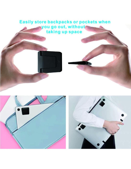 Soporte de Laptop Ergonómico Plegable BenJue Negro 10-17"