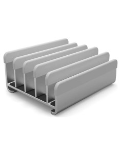 Soporte Ajustable para Laptop Elestoria - 5 Dispositivos, Gris