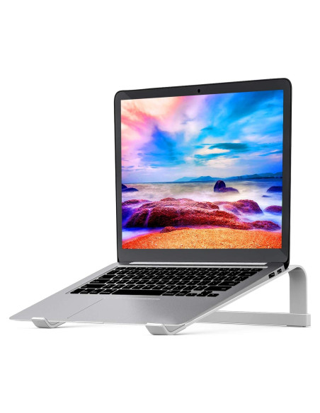Soporte Ergonómico para Laptop LENRUE Plata 12-16.2"