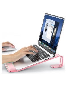 Soporte Ergonómico para Laptop LOXP NH-04 con Reposamuñecas