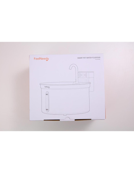 Fuente de Agua Inalámbrica FEELNEEDY 3.5L para Gatos y Perros