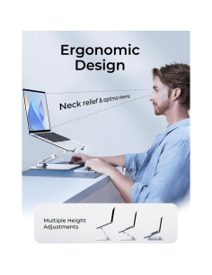 Soporte Ergonómico Ajustable Niweya B26 para Laptop 10-16" 2