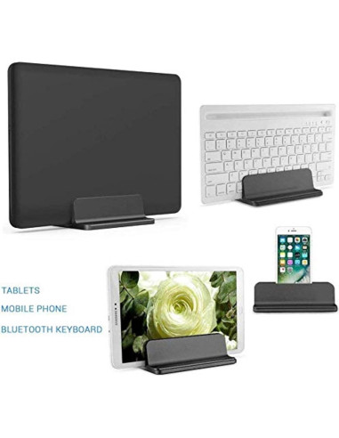 Soporte Ajustable para Laptop POANW hasta 43.9 cm Negro