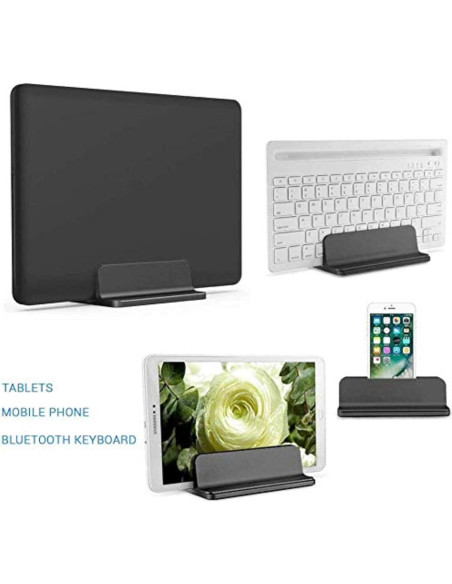 Soporte Ajustable para Laptop POANW hasta 43.9 cm Negro