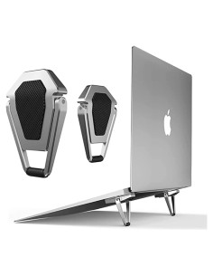 Soporte de Laptop Invisible MIYKUISH - 2PCS Aleación Zinc 12-20"