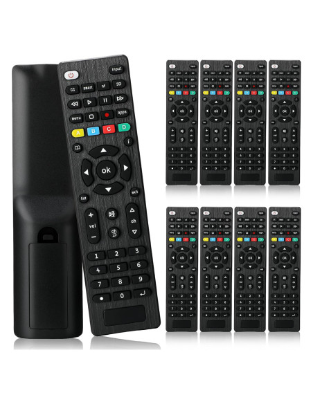 Paquete de 10 Controles Remotos Universales Saysurey para TV