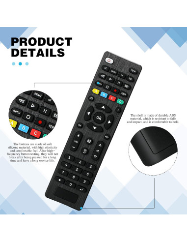 Paquete de 10 Controles Remotos Universales Saysurey para TV