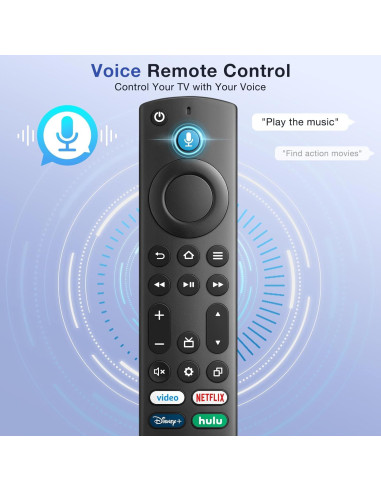Control Remoto OMAIC Compatible para TV Insignia Toshiba Pioneer