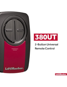 Control Remoto Universal LiftMaster 380UT para Puertas de Garaje 2