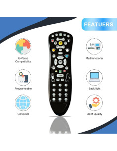 Control Remoto Universal Genérico S10 ATT para TV - Fácil Configuración 2