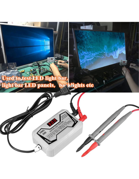 Probador de Retroiluminación LED Hilitand 85-265V Pantalla Digital