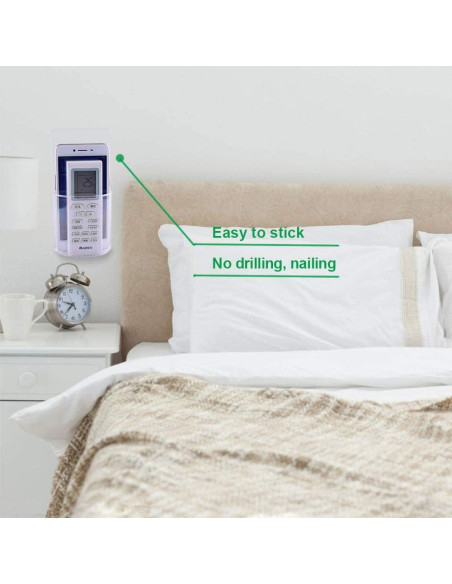 4 Soportes Transparentes para Control Remoto TIE-DailyNec