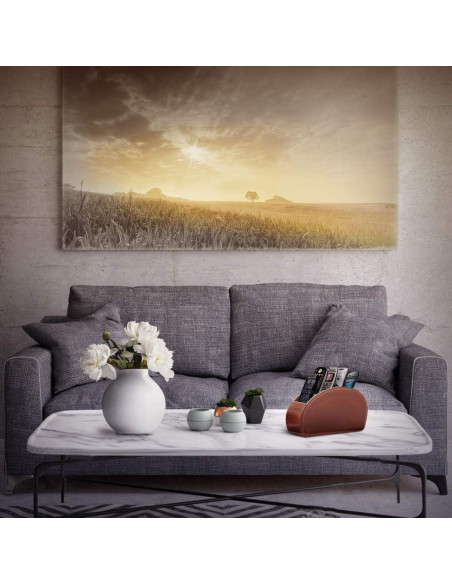 Soporte para Control Remoto Londo - Cuero PU 5 Bolsillos Marrón Soporte para Control Remoto Londo - Cuero PU 5 Bolsillos Marrón