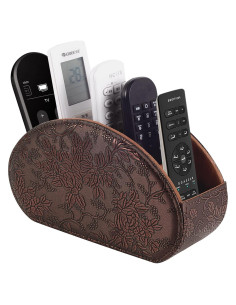 Organizador de Escritorio XNONE Retro de Cuero Sintético 5 Compartimentos