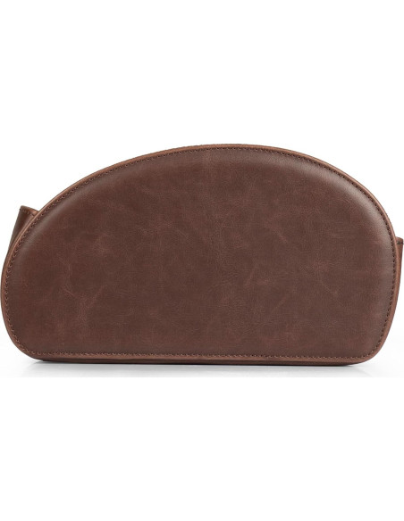 Soporte para Control Remoto Londo - Cuero PU 5 Bolsillos Marrón Soporte para Control Remoto Londo - Cuero PU 5 Bolsillos Marrón