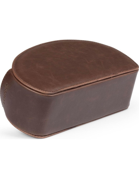 Soporte para Control Remoto Londo - Cuero PU 5 Bolsillos Marrón Soporte para Control Remoto Londo - Cuero PU 5 Bolsillos Marrón