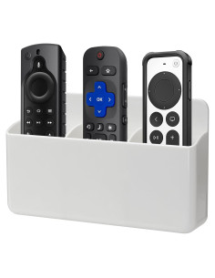 Soporte de Control Remoto de Pared Kulusion Blanco 3 Ranuras