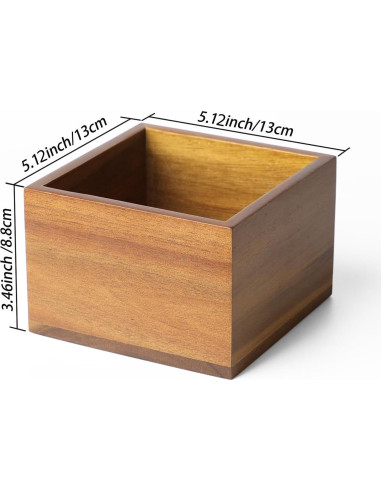 Soporte de Control Remoto de Madera Acacia LBEMEY - Marrón