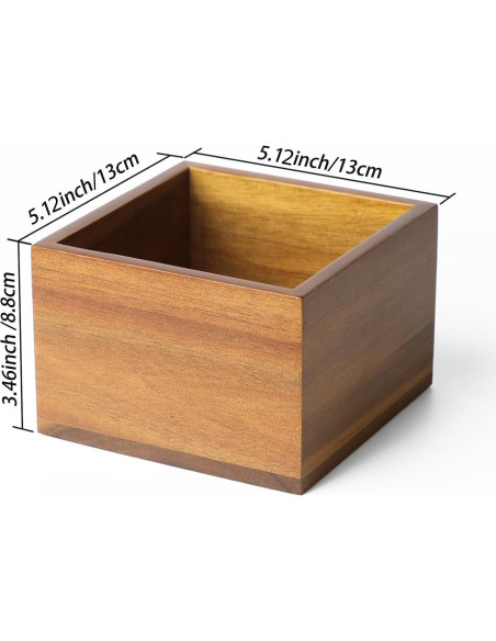 Soporte de Control Remoto de Madera Acacia LBEMEY - Marrón