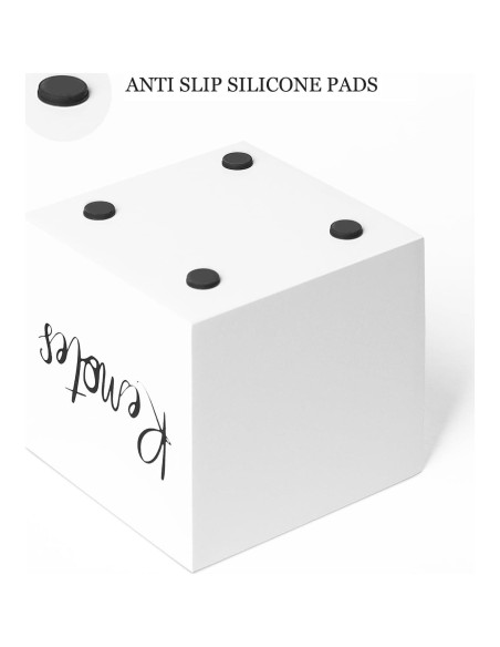 Soporte de Control Remoto de Madera LBEMEY Blanco S