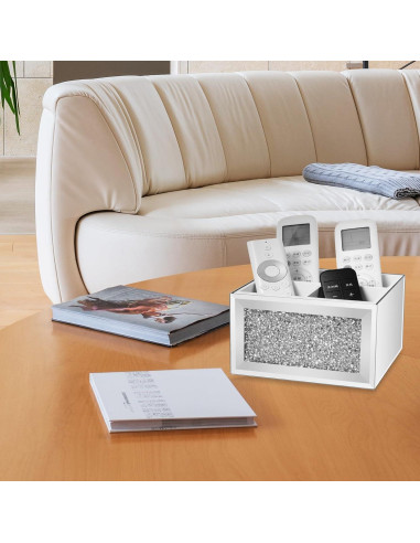 Soporte Giratorio 360 para Control Remoto SWTHONY Plateado