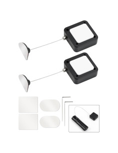 Cable Retráctil de Seguridad EKZ 1.98m para Control Remoto - 2 Pcs