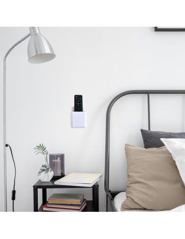 6 Soportes de Control Remoto TIE-DailyNec Blanco Universal