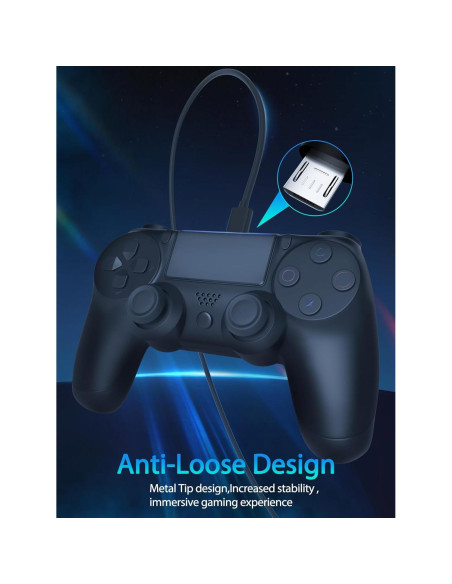 Cable de carga Micro USB 3.05 m SCOVEE para PS4 y Xbox One Cable de carga Micro USB 3.05 m SCOVEE para PS4 y Xbox One