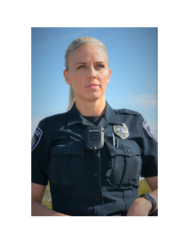 Clip Mic Táctico Mic+Tight para Uniformes - Negro