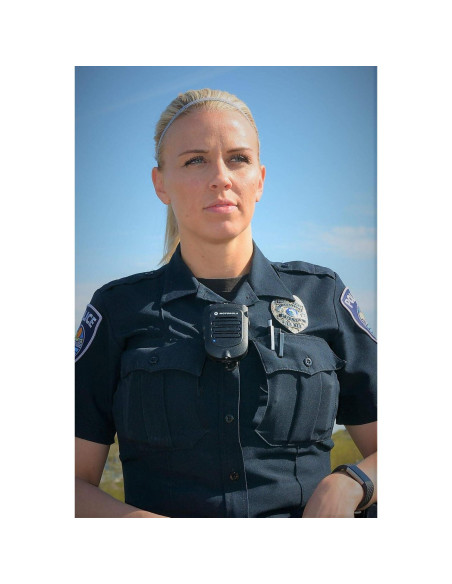 Clip Mic Táctico Mic+Tight para Uniformes - Negro