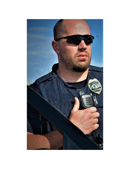 Clip Mic Táctico Mic+Tight para Uniformes - Negro