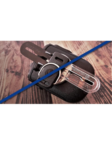 Clip Mic Táctico Mic+Tight para Uniformes - Negro