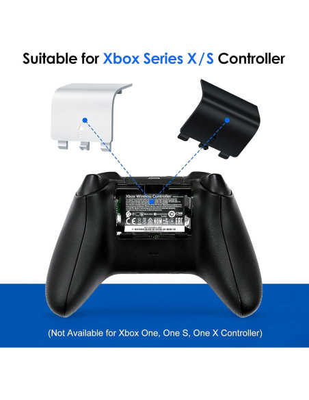 Cubierta de Batería L LENDOUBLE para Controlador Xbox Series X/S Cubierta de Batería L LENDOUBLE para Controlador Xbox Series X/S