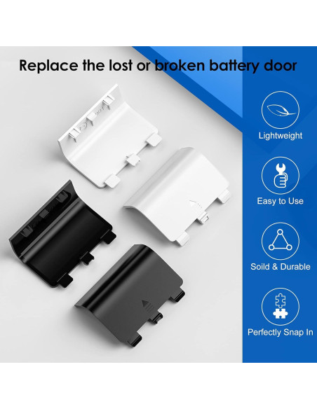 Cubierta de Batería L LENDOUBLE para Controlador Xbox Series X/S Cubierta de Batería L LENDOUBLE para Controlador Xbox Series X/S