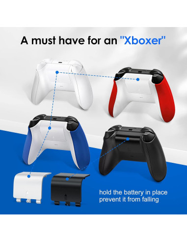 Cubierta de Batería L LENDOUBLE para Controlador Xbox Series X/S