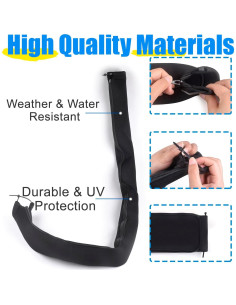 Manga de Rigging con Cremallera CNRAQR 121 cm Botón Marino 2