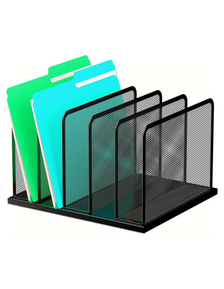 Organizador de Archivos de Escritorio Kuntine.B 5 Secciones Malla
